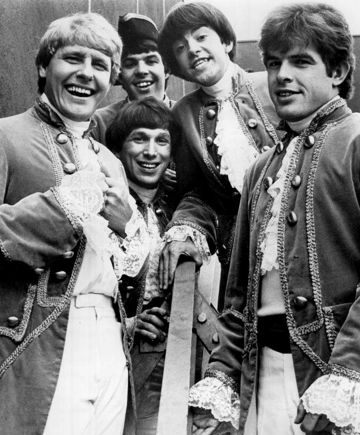 Paul Revere and the Raiders. (From left: Paul Revere, Mike "Smitty" Smith, Phil "Fang" Volk, Mark Lindsay, Drake Levin.)